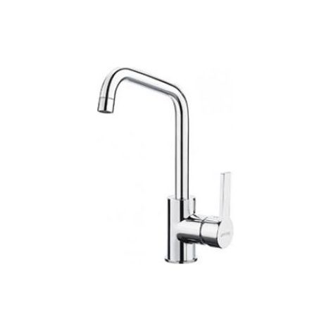 Smeg MI3CR rubinetto Cromo Made in Italy. Colore del prodotto: Cromo, Controllo del flusso d'acqua: Leva sanitaria, Numero di rubinetti/leve: Singolo. Altezza (max): 35,2 cm, Altezza sopra la super... (1/3)