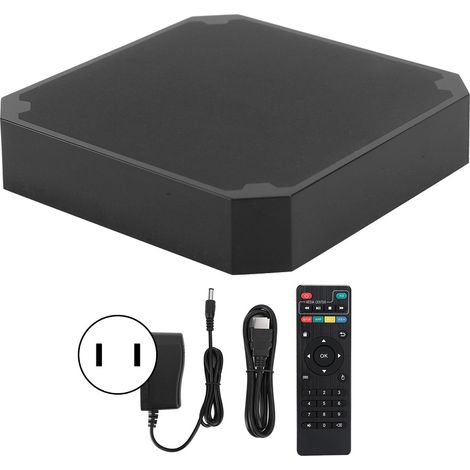 Boîtier TV X96 Mini Haute Qualité S905W, Android 7.1, 1+8 Go, 100-240V, prise US (1/5)