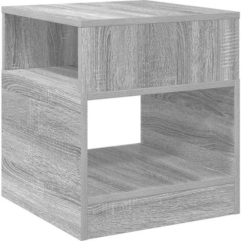 Maison Exclusive - Beistelltisch Graues Sonoma 40,5 x 40 x 45 cm