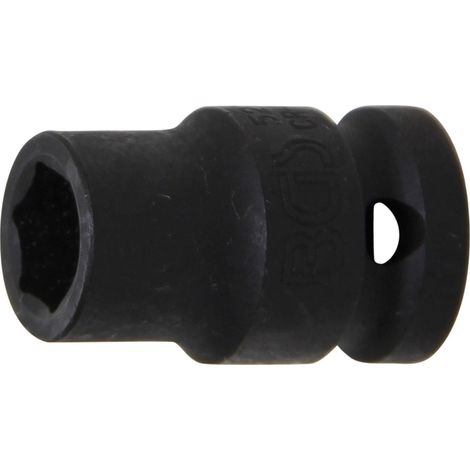 BGS Kraft-Steckschlüssel-Einsatz Sechskant Antrieb Innenvierkant 12,5 mm (1/2") SW 12 mm - 5212 (1/2)