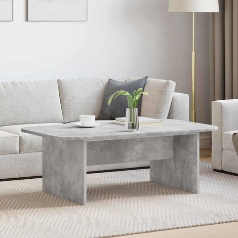 Couchtisch Beton Grau 93 x 53 x 33 cm Holzwerkstoff