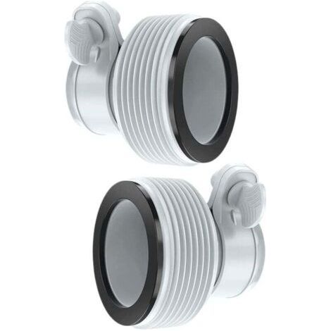 Kit Adaptateur Conversion Tuyau B Piscine Diamètre 3 2 Cm Vers 3 8 Cm Pièces Rechange (1/4)