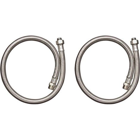 HANSGROHE 96387000 Ensemble de tuyaux de raccordement 2 trous (1/5)