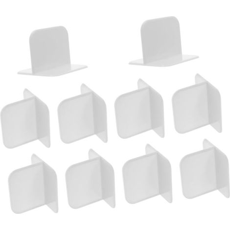 Lot de 10 verrous anti, chute pour étagères, placards et murs (1/5)