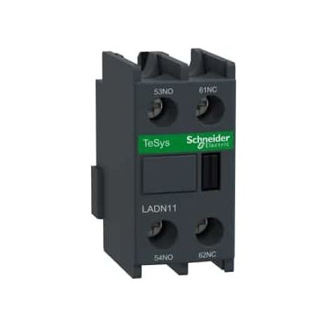 SCHNEIDER LADN11 - Blocco Contatti Ausiliari TeSys D 1NA+1NC Morsetti a Vite (1/9)
