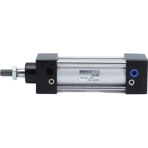 Cylindre à double effet en alliage d'aluminium avec anneau magnétique SC32-50-S (1/5)