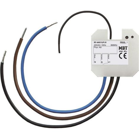 MDT RF AKK1UP 01 attuatore bianco 10A 230V da incasso