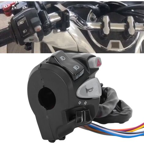 Universeller 22-mm-Motorradlenkerschalter für Honda CBX600 MSX SF 125 (1/5)