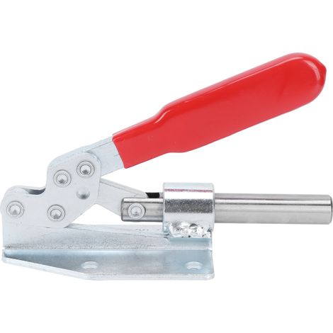 1 Serre-joint rapide pousser-tirer CH HS 36020 fer et plastique 13x8,5cm 180kg outil fixation montage équipement bricolage + kit vis (1/5)