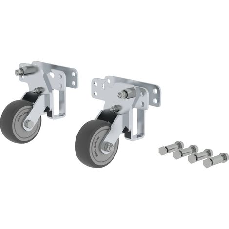 Günzburger Steigtechnik Kit d'équipement 2x "roll-bar" pour traverse nivello Traverse standard Traverse GFK - 019634 (1/4)
