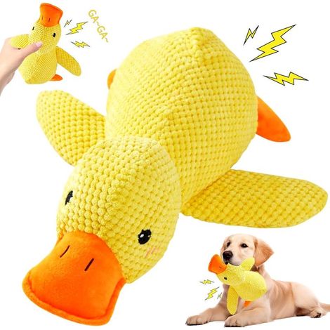 Jouet chien peluche couineur, anti-stress, mâcher toutes tailles (1/5)