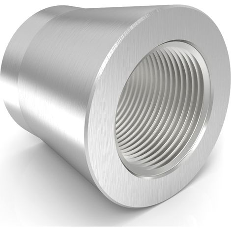 Raccord de gaine RS PRO, taille 25mm en Acier Inoxydable 316 ( Prix pour Paquet de 4 ) (1/3)