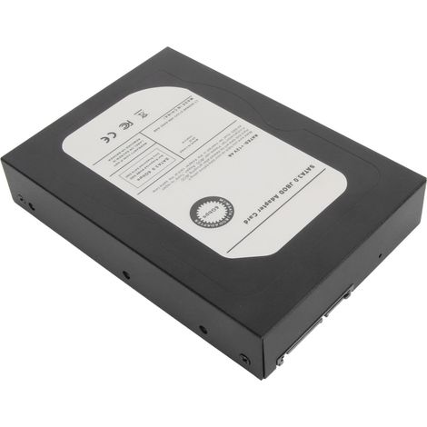 Adaptateur M.2 SATA à 5 ports vers 3,5 pouces, boîtier de disque dur JBOD 6 Gbps, adapté aux SSD 2230, 2242, 2260 et 2280, compatible avec Windows 7, 8, 10 et 11. (1/5)