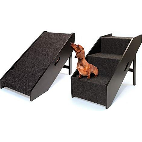 Rampa e scalini a 3 gradini modello Flip Steps per cani (1/4)