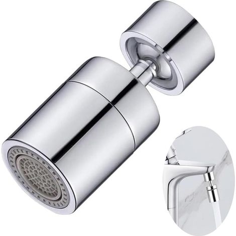 360° Swivel Tap Aerator - Water Saving M22/M24, Compatible Kitchen (1/5)