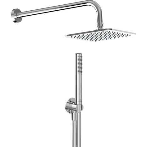Ideal Standard Idealrain - Set de douche sans mitigeur, 20x20 cm, chrome BD390AA (1/3)