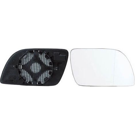 Verre de rétroviseur droit convexe Volkswagen Polo 4 2002-2005