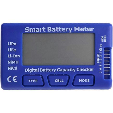 55-in-1 Smart Digitaler Batterietester mit LCD-Bildschirm, ESC/PPM-Tester und RC-Batterietester (1/5)