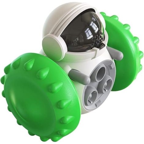 Jouets distributeurs de croquettes anti-fuites, jouets distributeurs de croquettes, voiture d'équilibre, distributeur de nourriture pour chiens et chats, jouets interactifs, balle à croquettes, balle 
