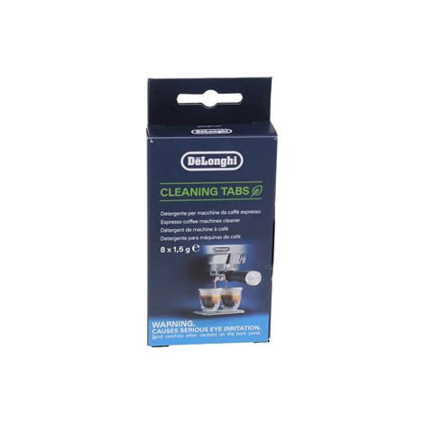 Tablette de nettoyage (1 paquet de 8 comprimés) pour machine à café Espresso Delonghi - AS00002139