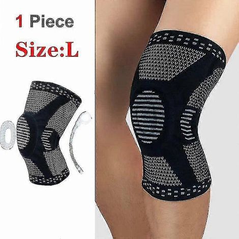 Genouillère de compression professionnelle pour déchirure du ménisque, arthrite et sport (1/5)