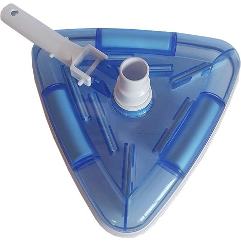 Spazzola aspirafango aspiratore triangolare per pulizia piscina testa aspirante (1/4)