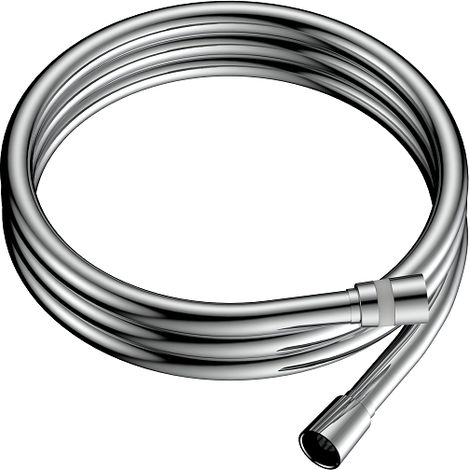 Avapax  Flexible de douche - PVC - 150 cm - Finition chromée brillante - Léger - Flexible (1/2)