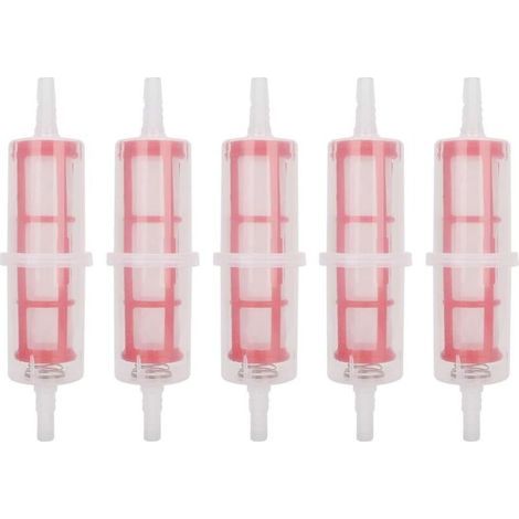5 Pièces Filtres à Essence Universels 8–10 mm pour Chariots Élévateurs, Tondues, Voitures et Motocyclettes (1/5)