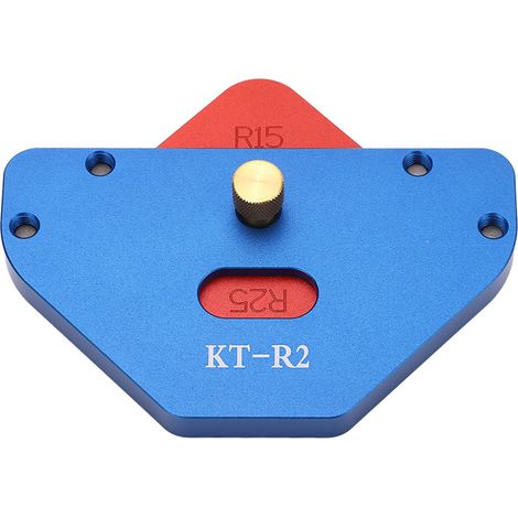 8-in-1 Winkelradius-Fräsvorrichtungen R15 R20 R25 R30 C15 C20 C25 C30 für Holzfräsen, runde Aluminiumlegierungsvorrichtung (1/5)