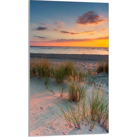 Tabla de cortar de vidrio 30x52 Playa (1/5)