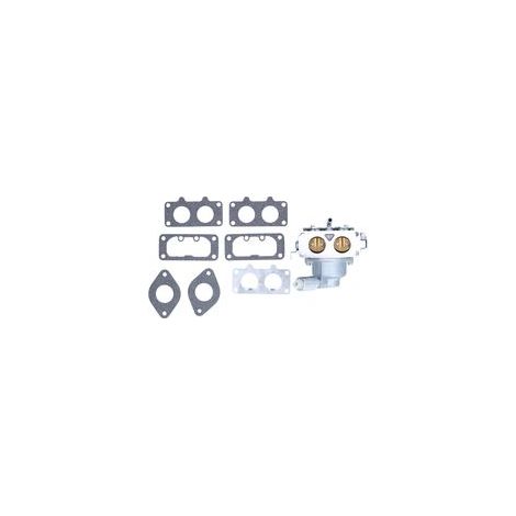 791230 Carburateur de tondeuse à gazon avec kit de joints pour moteurs verticaux bicylindres en V 4 temps 20 CV 21 CV 23 CV 24 CV 25 CV (1/5)