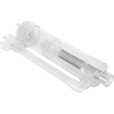 Separateur De Matieres Fecales Pour Aquarium - Porte D Aspiration 360 Degres - Reglage Rotation Pour Flux Aspiration - Acier Inoxydable - 30 Cm - 1 Unite (1/5)