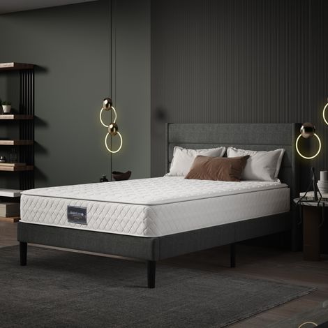 Matelas 140x200 cm,Épaisseur 25cm,Hybride Matelas en Mousse à mémoire de Forme à Ressorts ensachés Indépendants Durable,Soutien Parfait (1/5)