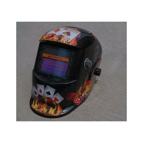 GENERIC-Casque de Soudure Automatique - Masque de Soudure avec 2 Capteurs de filtre à ombre réglables DIN9-13 pour le soudage à l'arc de MIG TIG MAG [Classe énergétique A+++] (1/5)