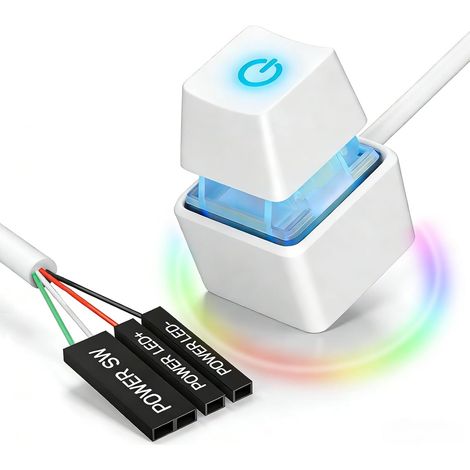 Bouton Power PC Externe, Interrupteur ATX de Bureau 2M (1/5)