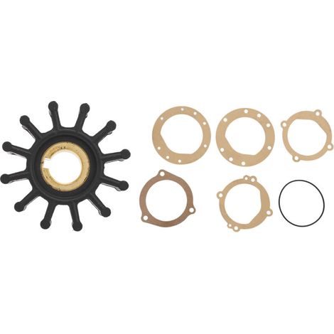 Kit de Roue Kit élevé Flow de Refroidissement 12 Remplacement la Vanne pour Sherwood 9959 09-701B-1, pour G9903 G21 G30-2, Matériau en Caoutchouc Marin (1/5)