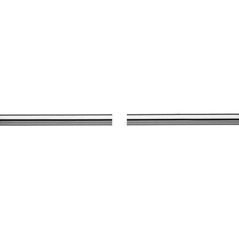 Universal tube cuivre 455002 8x500 mm, chromé, sans évasement des deux côtés
