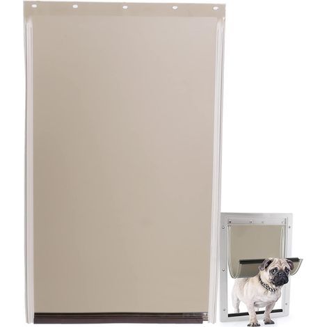 PAC11-11039 Pet Door Replacement Flaps for Dog and Cat, Doggie Replacement Flap Doors Compatible with PetSafe, Size: 4326cm (1/5)