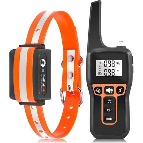 Collier de Dressage pour Chien - FOLAYA - 1000m - Étanche IP67 - 3 Modes de Dressage - Rechargeable USB