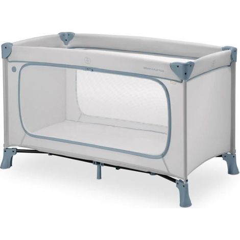 Lettino da viaggio - HAUCK - DREAM N PLAY PLUS - 60 x 120 cm - Dalla nascita - Pieghevole - Dusty Mint (1/5)