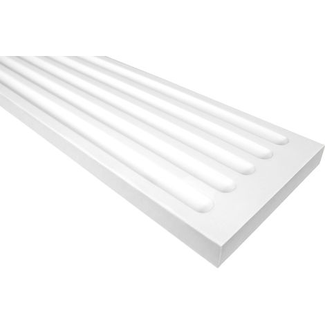 Pilaster 135x20mm Wandreliefe Stuckdekor aus PU - stoßfest Grand Decor PL253: Schaft (1/3)