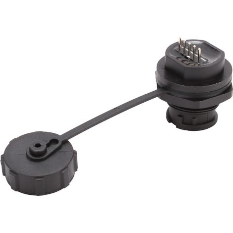 Wasserdichte USB-Ladebuchse mit Schnappverschluss, weiblicher Leiterplattenanschluss E10MC‑BF1‑F (1/5)