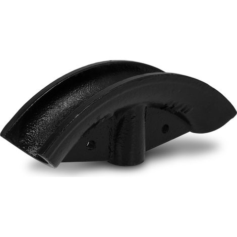 Pieza presión dobladora tubos 1.1/2" hierro fundido lacado negro recambio taller EBERTH (1/5)