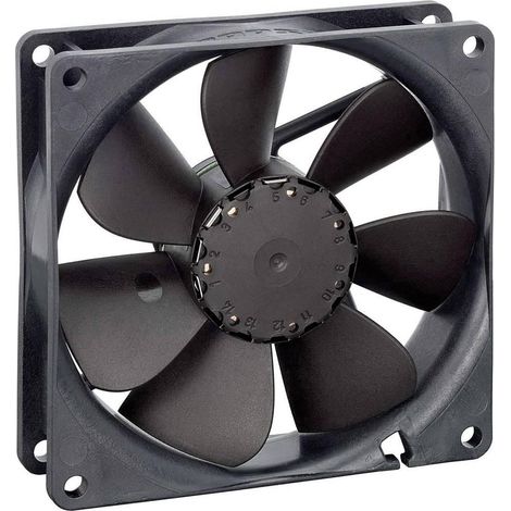 EBM Papst 3414NGM ventilador axial negro 92x92x25,4 mm