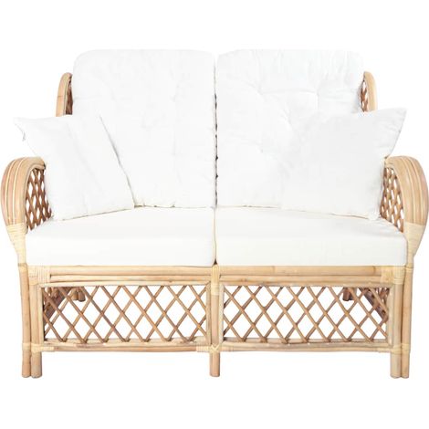 2-Sitzer Rattan-Sofa