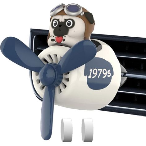 Désodorisant de Voiture de Dessin animé, diffuseur de Voiture Pilote de Clip de ventilation pour désodorisant de voiture, pilote Animal, s (1/5)