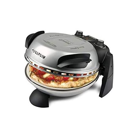 G3 Ferrari Delizia fabricante de pizza y hornos 1 Pizza(s) 1200 W Negro, Plata (1/5)