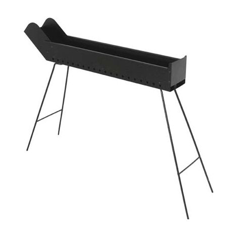BARBECUE CARBONELLA CUOCISPIEDINI PLUS MILLE  CM 80X15 H.CM 65 RICHIUDIBILE