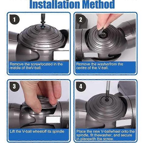 Accessoires pour aspirateurs Dyson V7 V10 V11 V15 : adaptateur de connecteur pour tête d'aspiration à entraînement direct 100 W() (1/4)