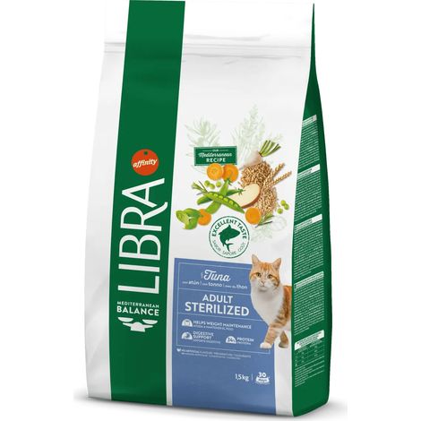 Libra Thon Stérilisé Adulte - Aliment pour chats thon adultes stérilisés